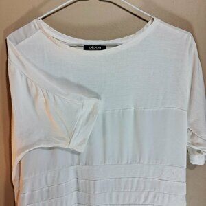 Olson White Cotton Shirt